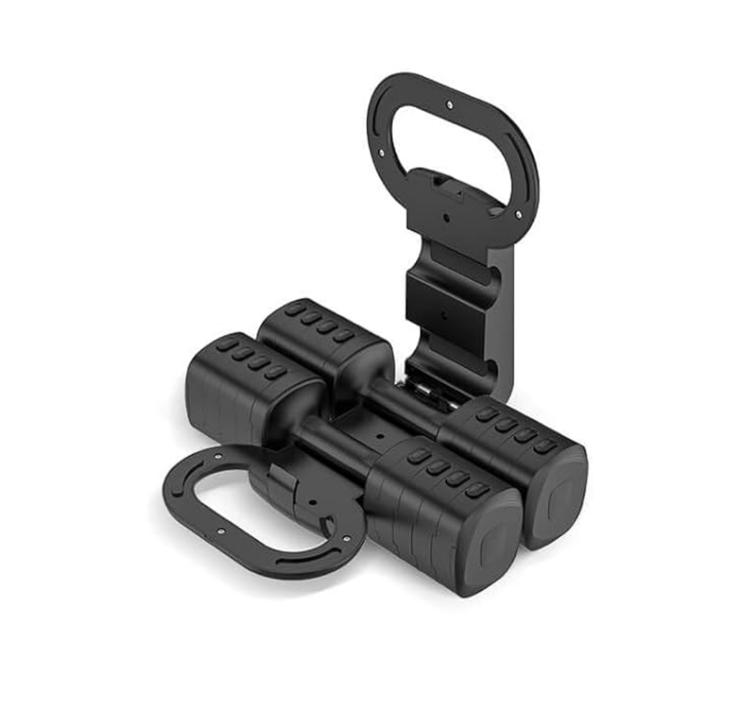 Adjustable Dumbbell Set – Black Edition